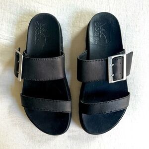 Sorel Roaming Slide Sandals | Double Strap Buckle | Size 6.5